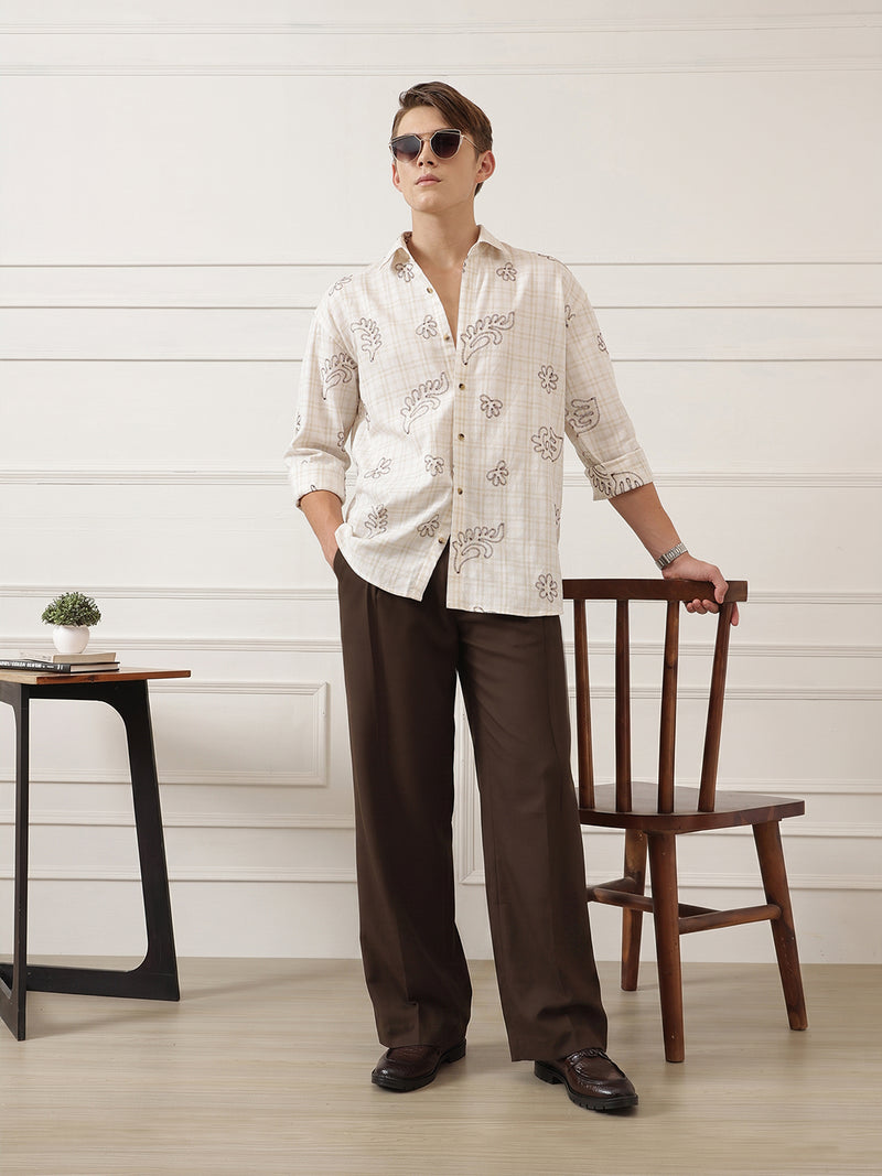 Wide Leg Pleated Korean Pant