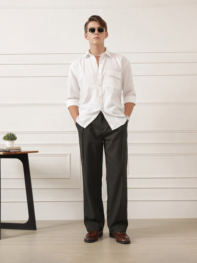 Korean Pleated Pant - Wide Leg
