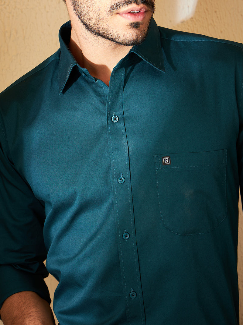 Teal: solid opaque Formal