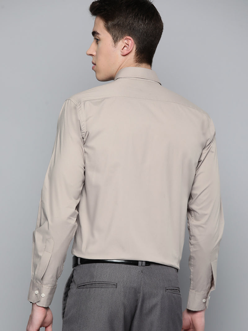 Grey: Party Wear Formal Shirt