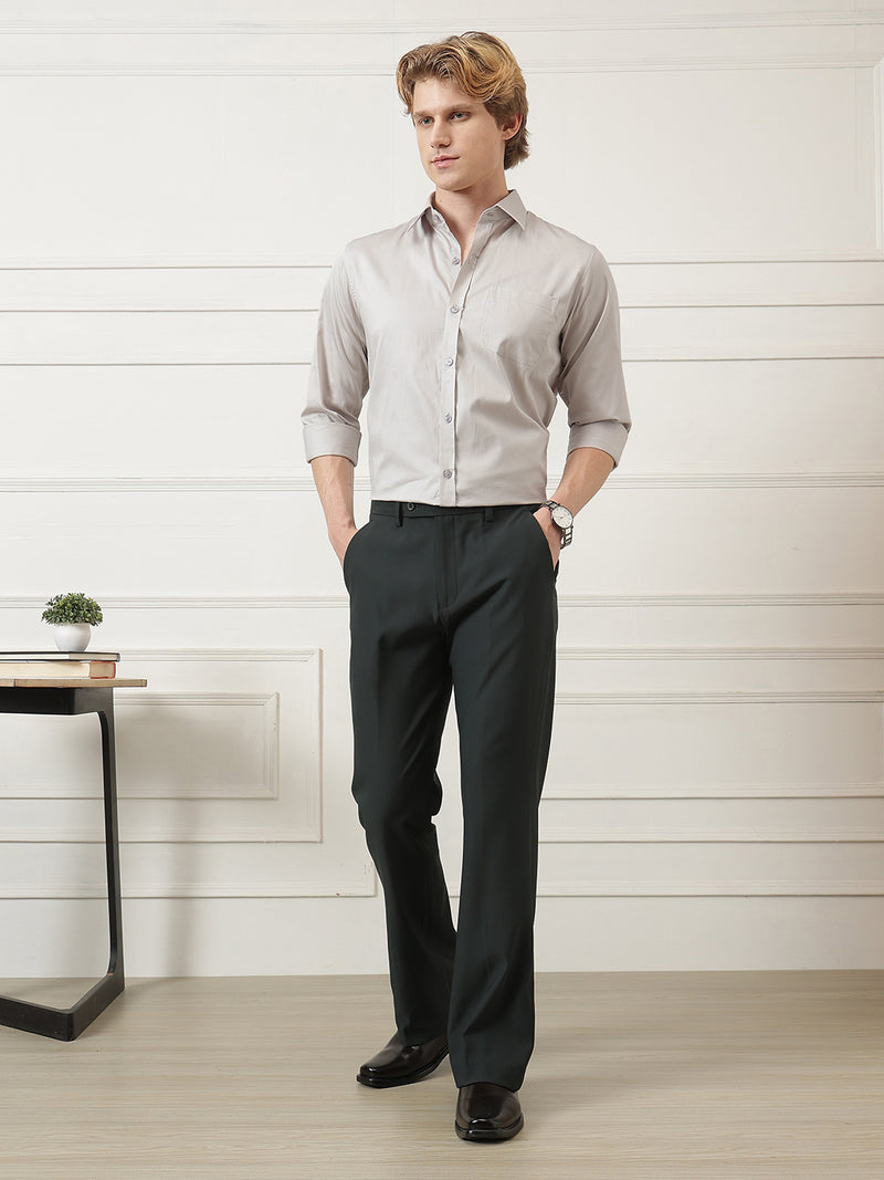 Spread Collar Formal Shirt