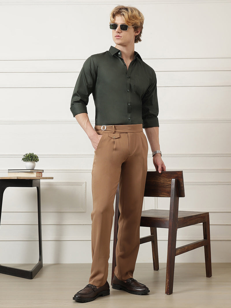 Spread Collar Formal Shirt