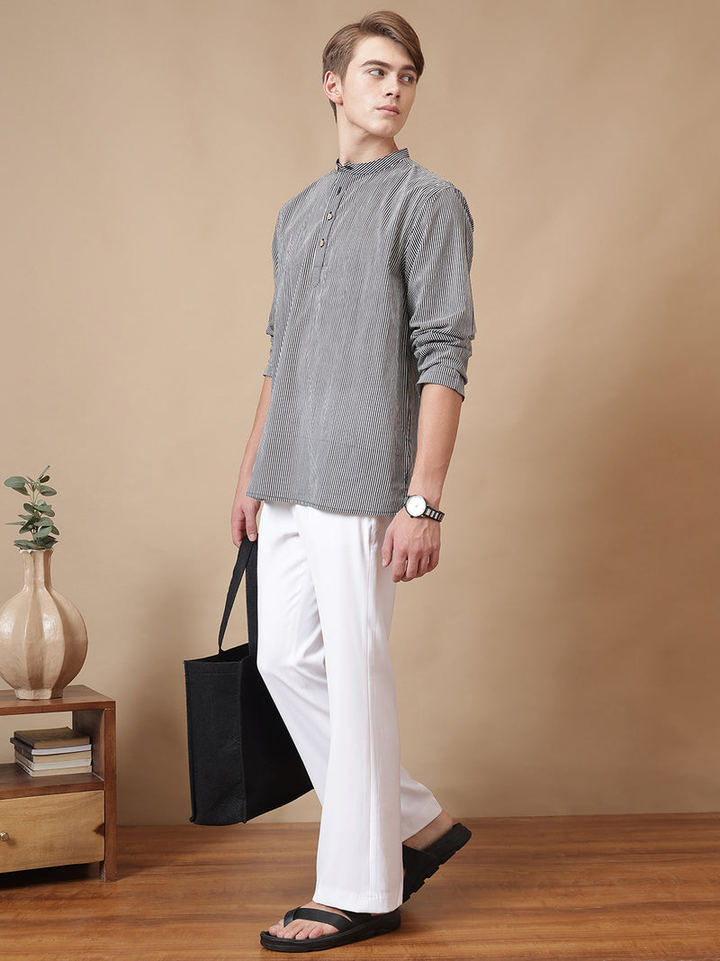 Mandarin Everyday Short Kurta