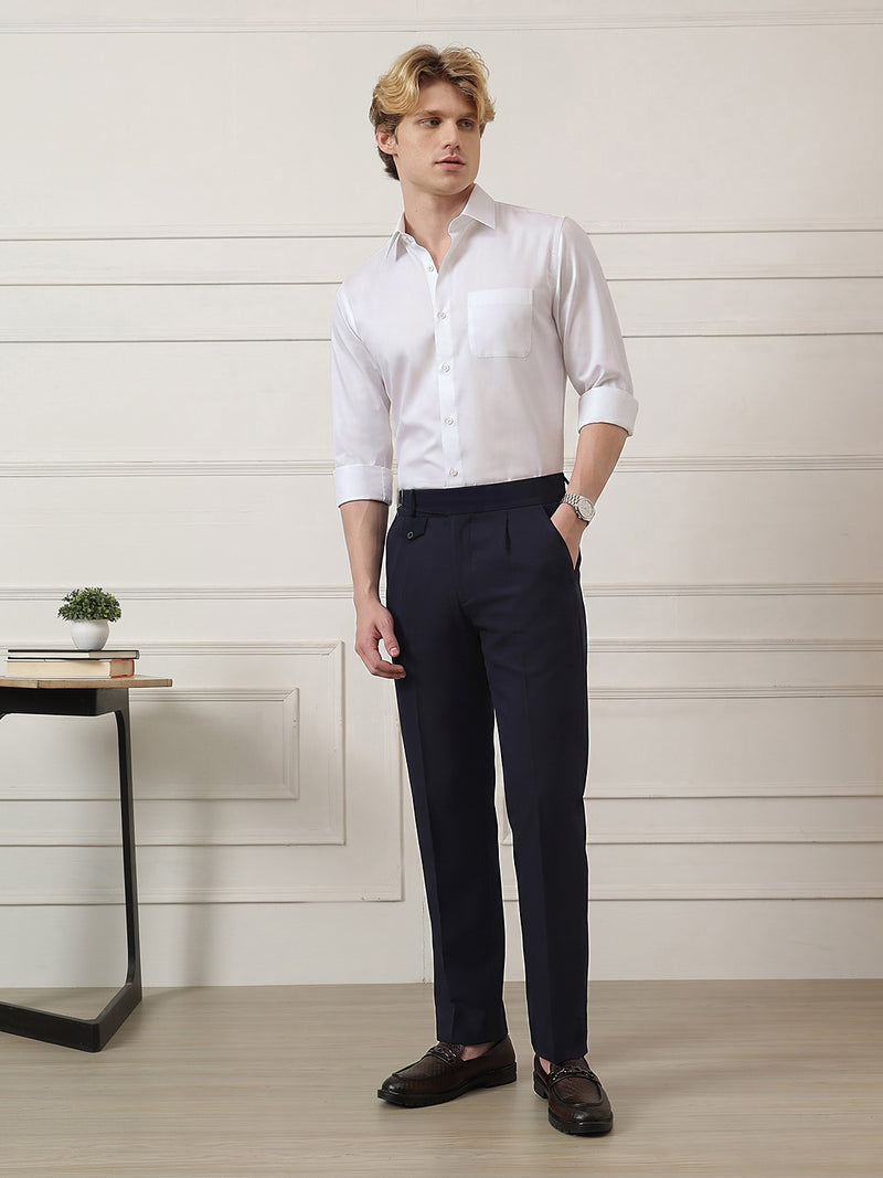 Spread Collar Formal Shirt