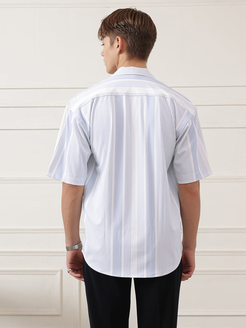 Men Striped Resort Shirt