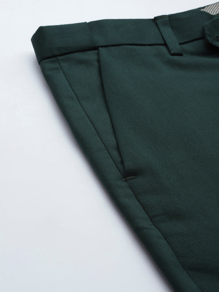 Green Auto Fit Waist Trousers