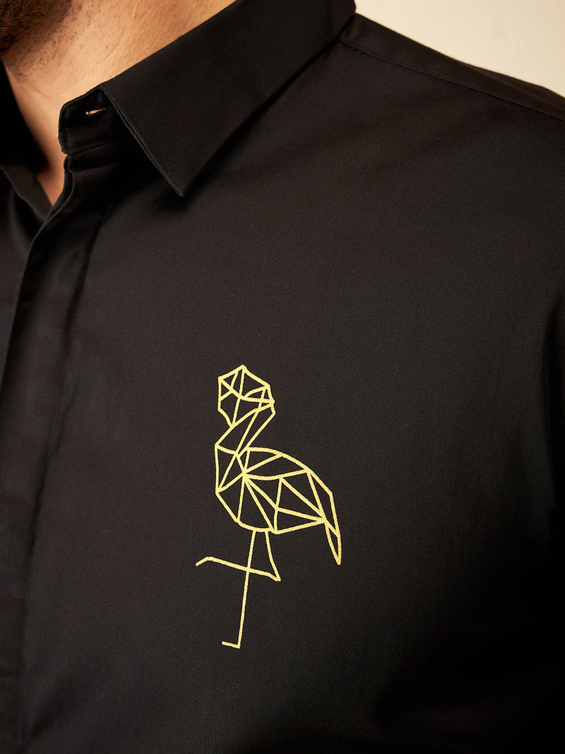 Black Casual Shirt