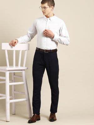 White: Laffer Smart Opaque Formal Shirt