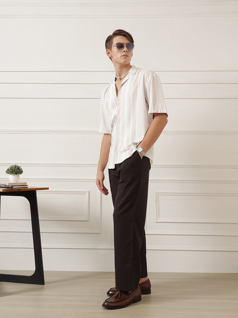 Men Striped Resort Shirt