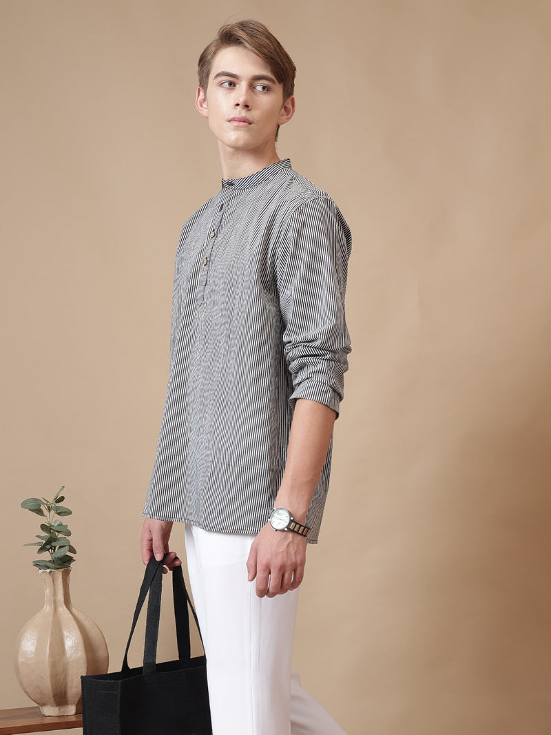 Mandarin Everyday Short Kurta