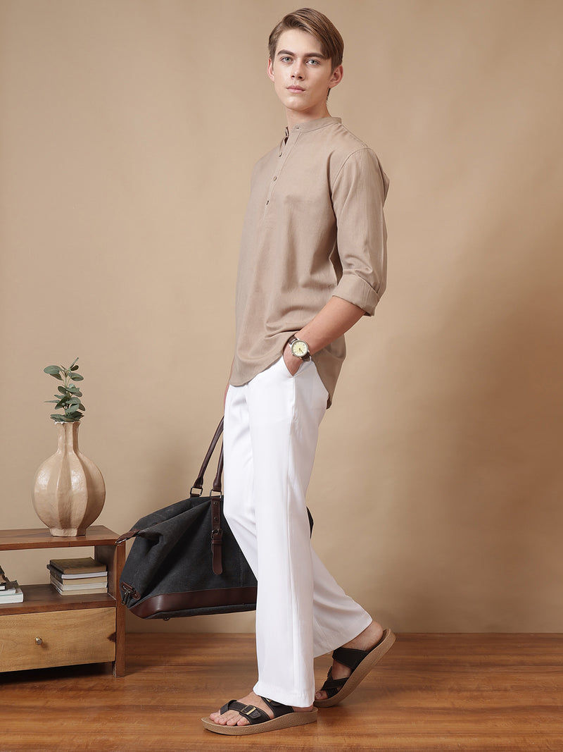 Mandarin Everyday Short Kurta