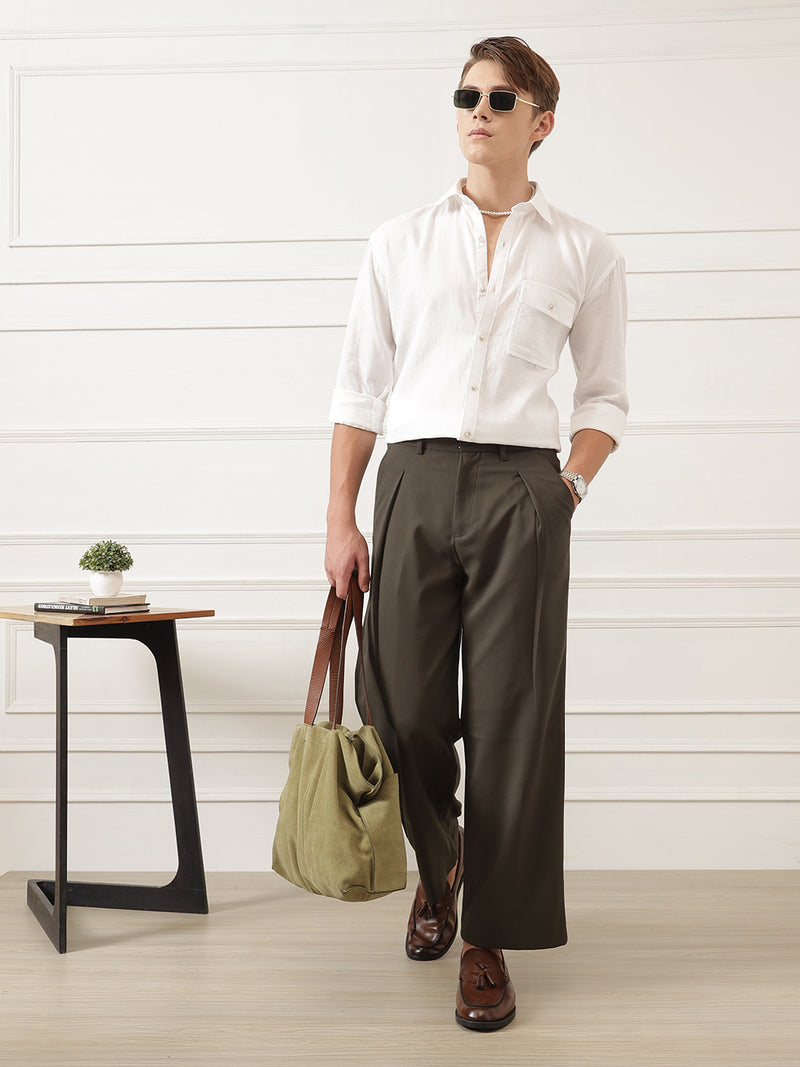Oversized Flap Pocket Shirt