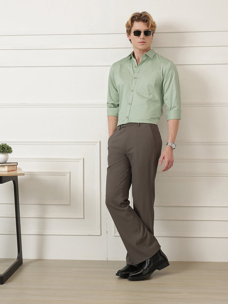 Spread Collar Formal Shirt