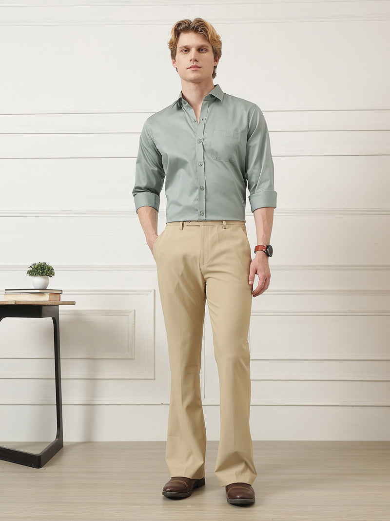 Spread Collar Formal Shirt