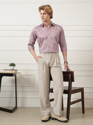 Spread Collar Formal Shirt