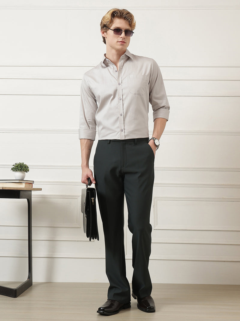 Spread Collar Formal Shirt