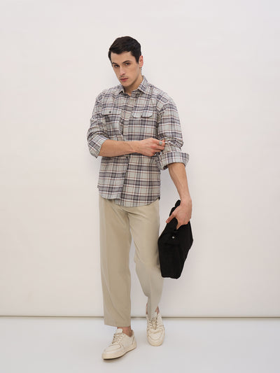 Korean Double Pleated Baggy Trouser