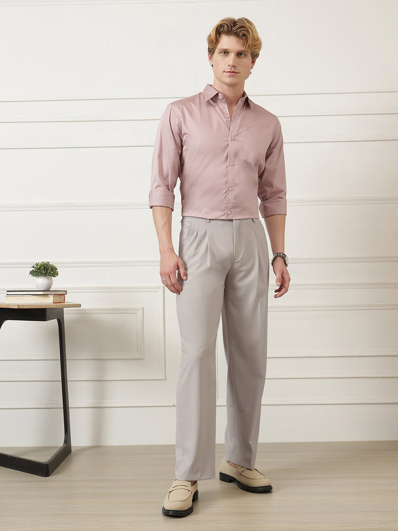 Korean Baggy Fit Double Pleated Trouser