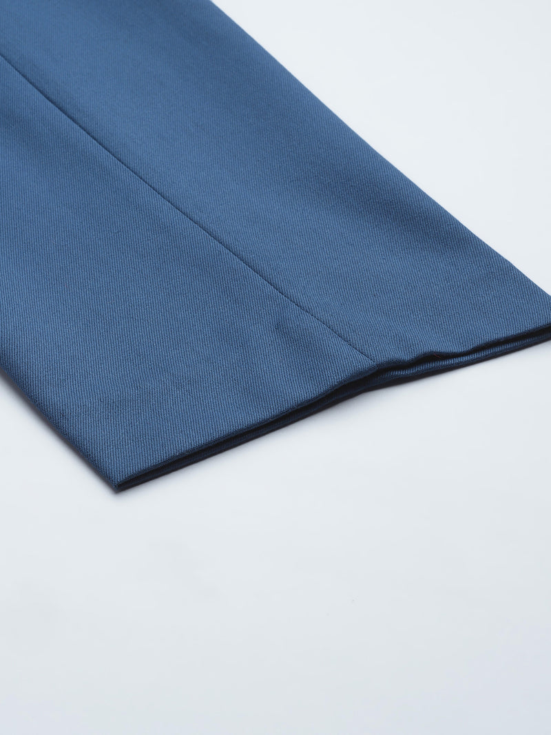 Blue Auto Fit Waist Trousers