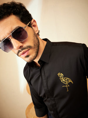 Black Casual Shirt