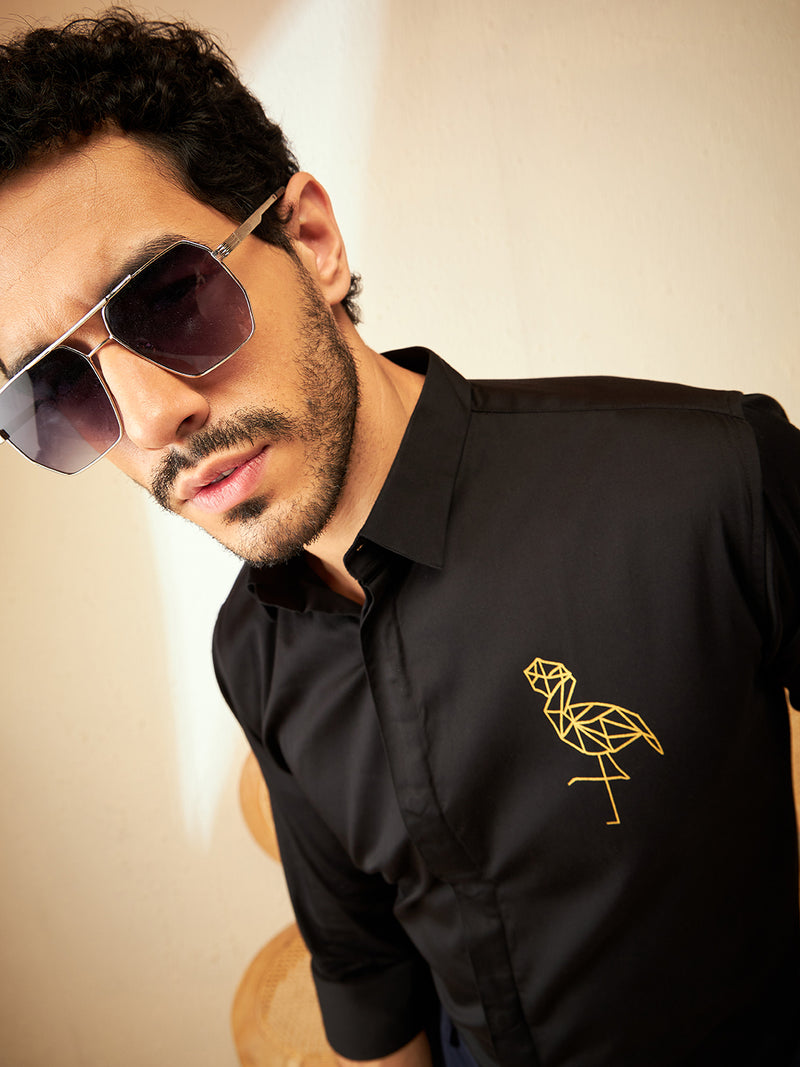 Black Casual Shirt