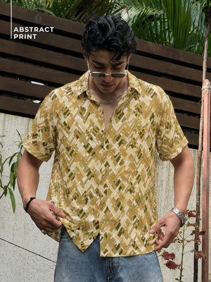 Abstract Printed Shirt