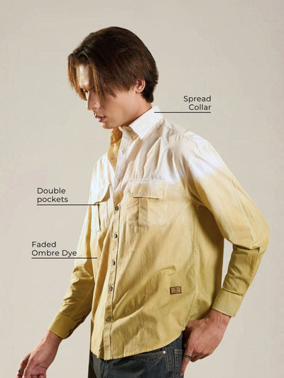 Ombre Oversized Shirt