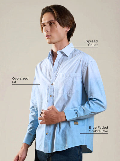 Ombre Oversized Shirt