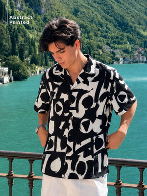 Printed Oversized Casual Shirt