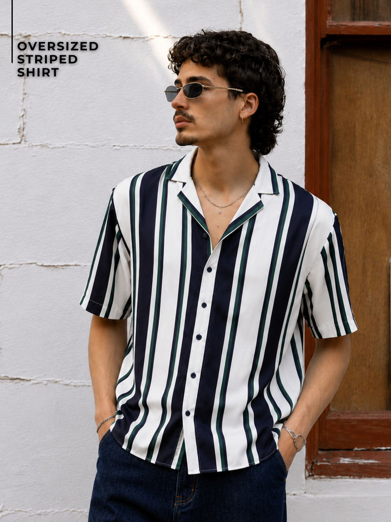 Striped Oversized Shirt