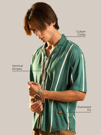 Oversized Stripe Shirt