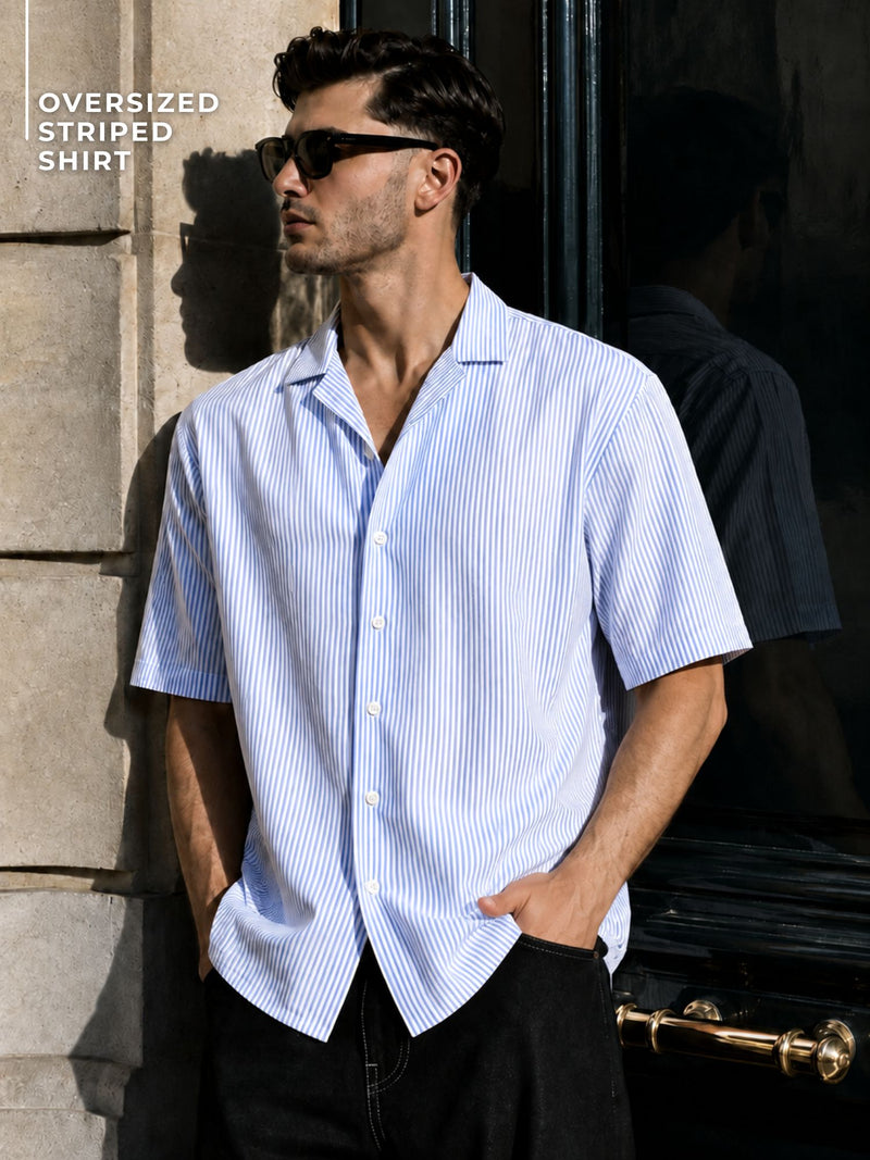 Striped Oversized Shirt