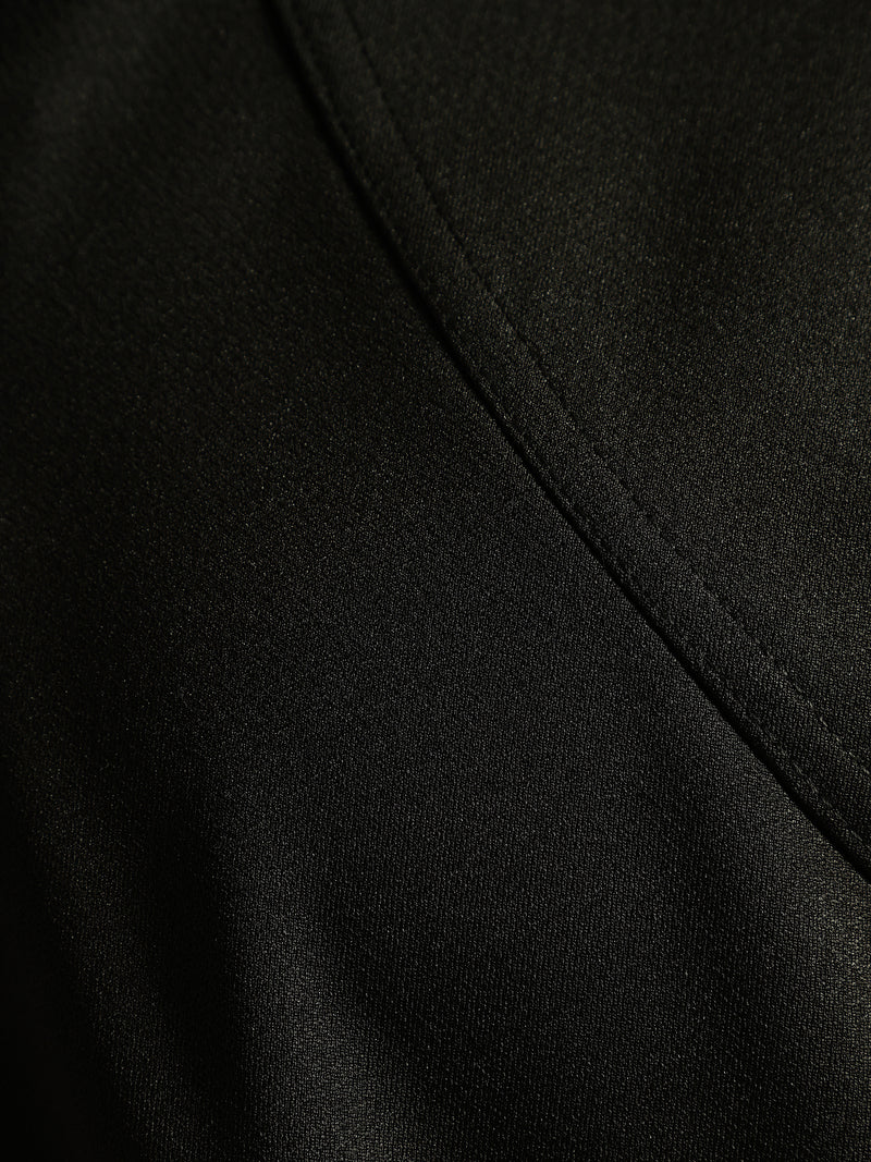 Black: Resort Wear Oversized Shirt