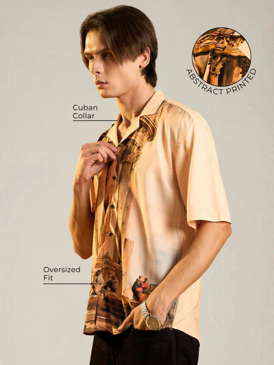 Digital Printed Oversized Shirt