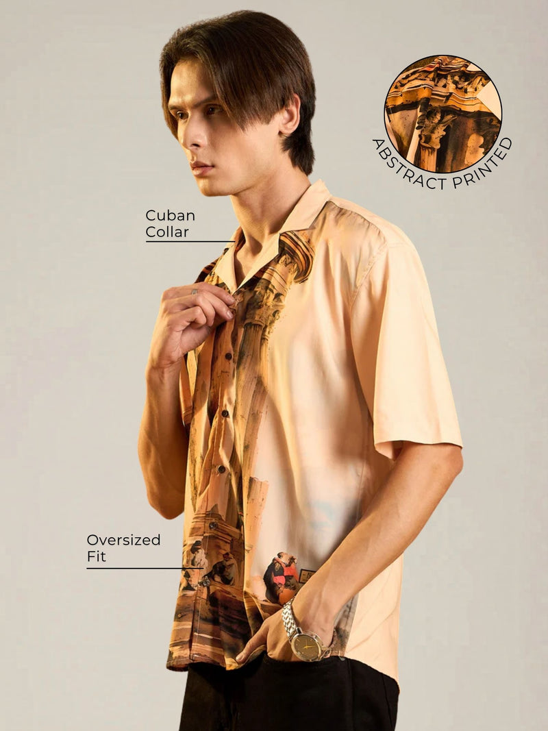 Digital Printed Oversized Shirt
