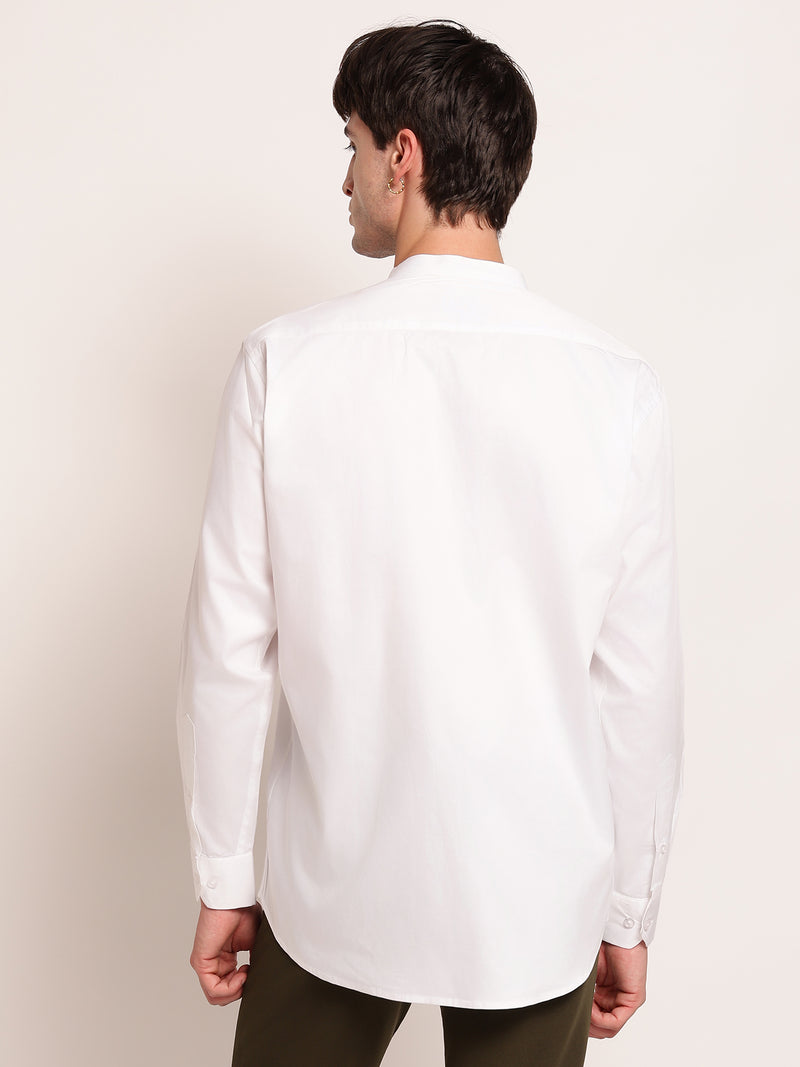 Mandarin Collar Shirt