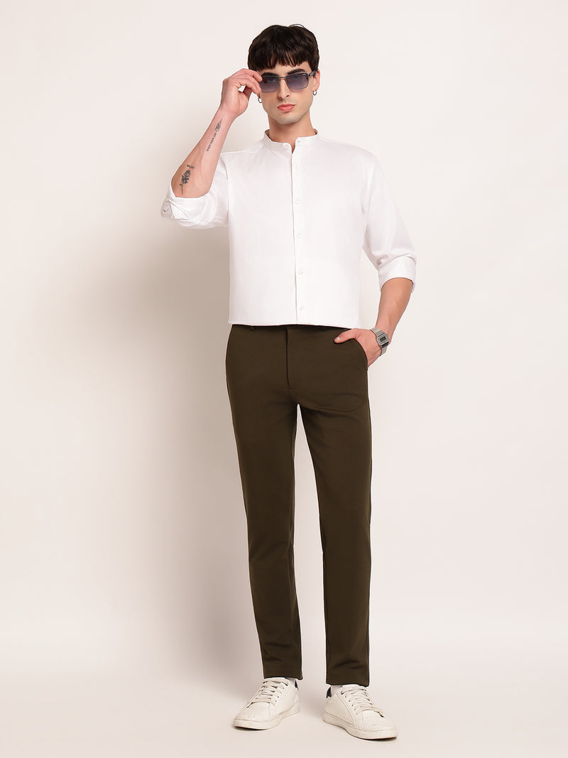 Mandarin Collar Shirt