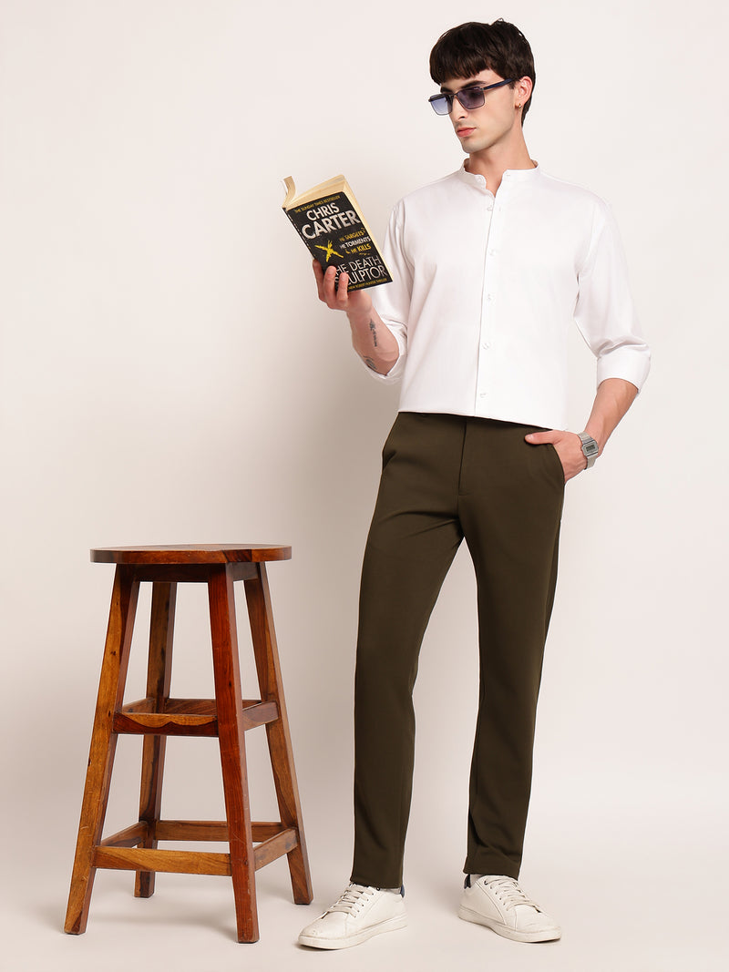 Mandarin Collar Shirt