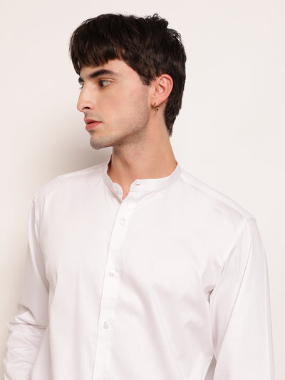 Mandarin Collar Shirt
