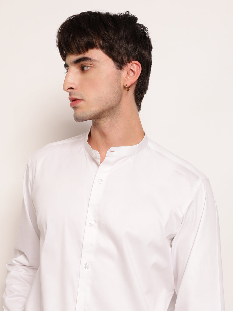 Mandarin Collar Shirt