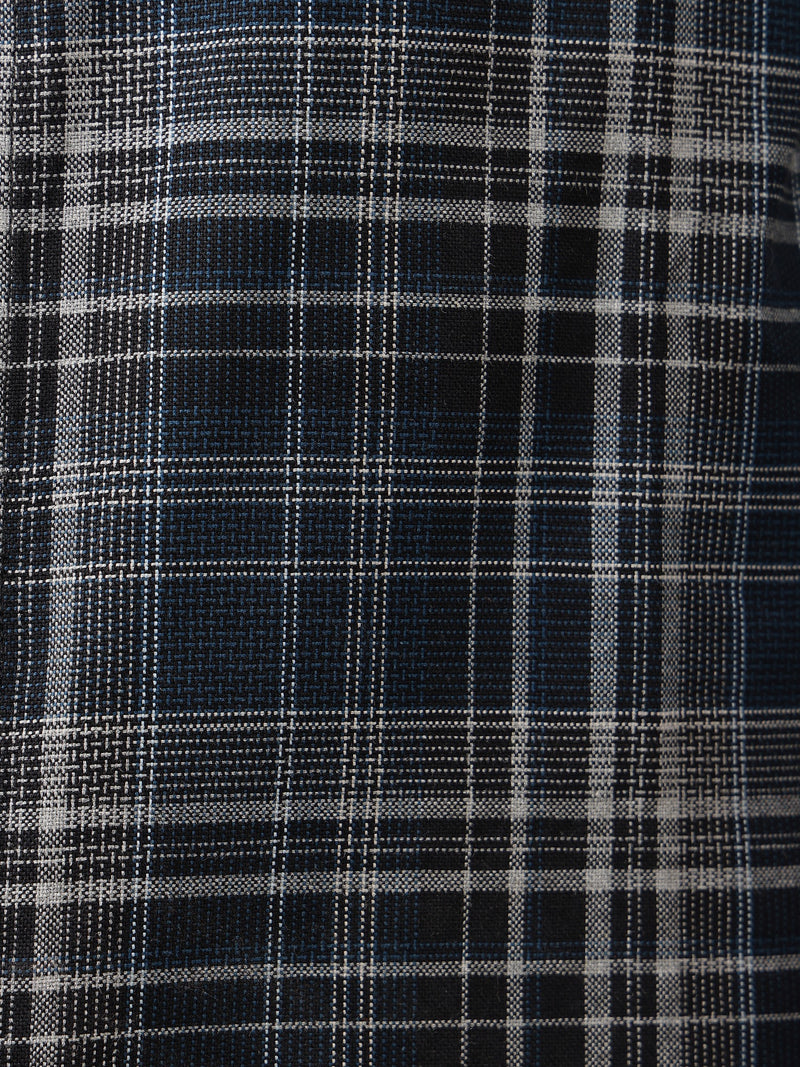 Classic Wide Checked Shirt