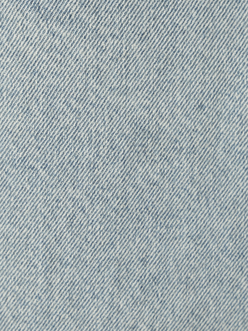 Light Blue: Baggy Fit Distressed Light Faded Jeans