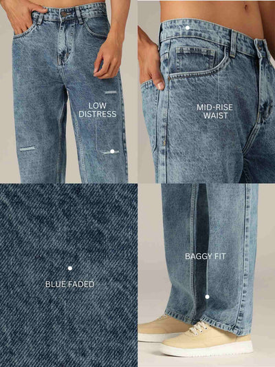 Avenue Distressed Jeans