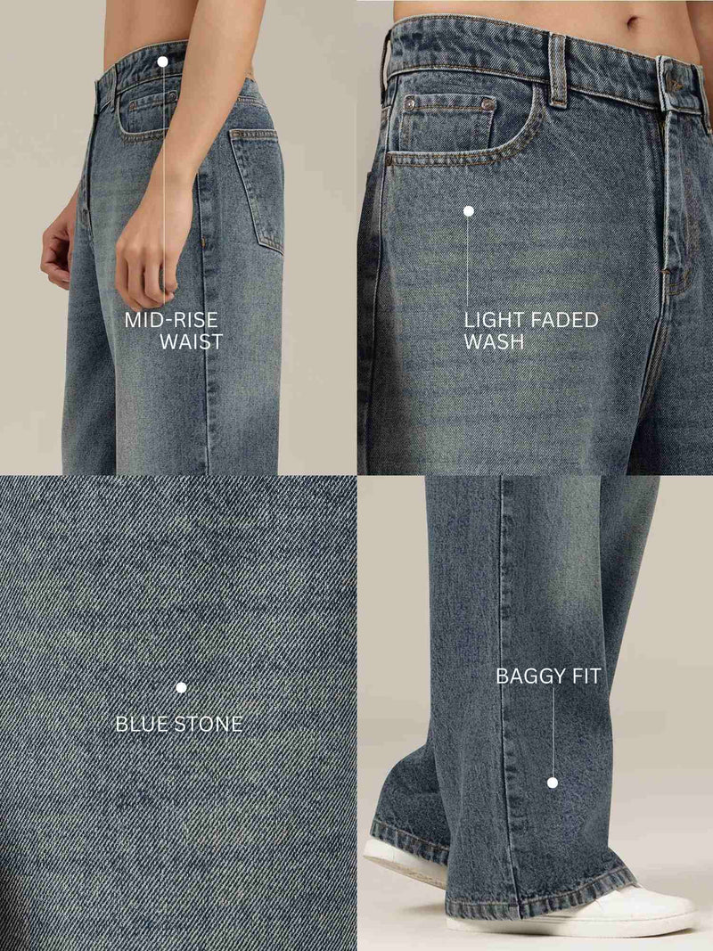 Heritage Wide Leg Jeans