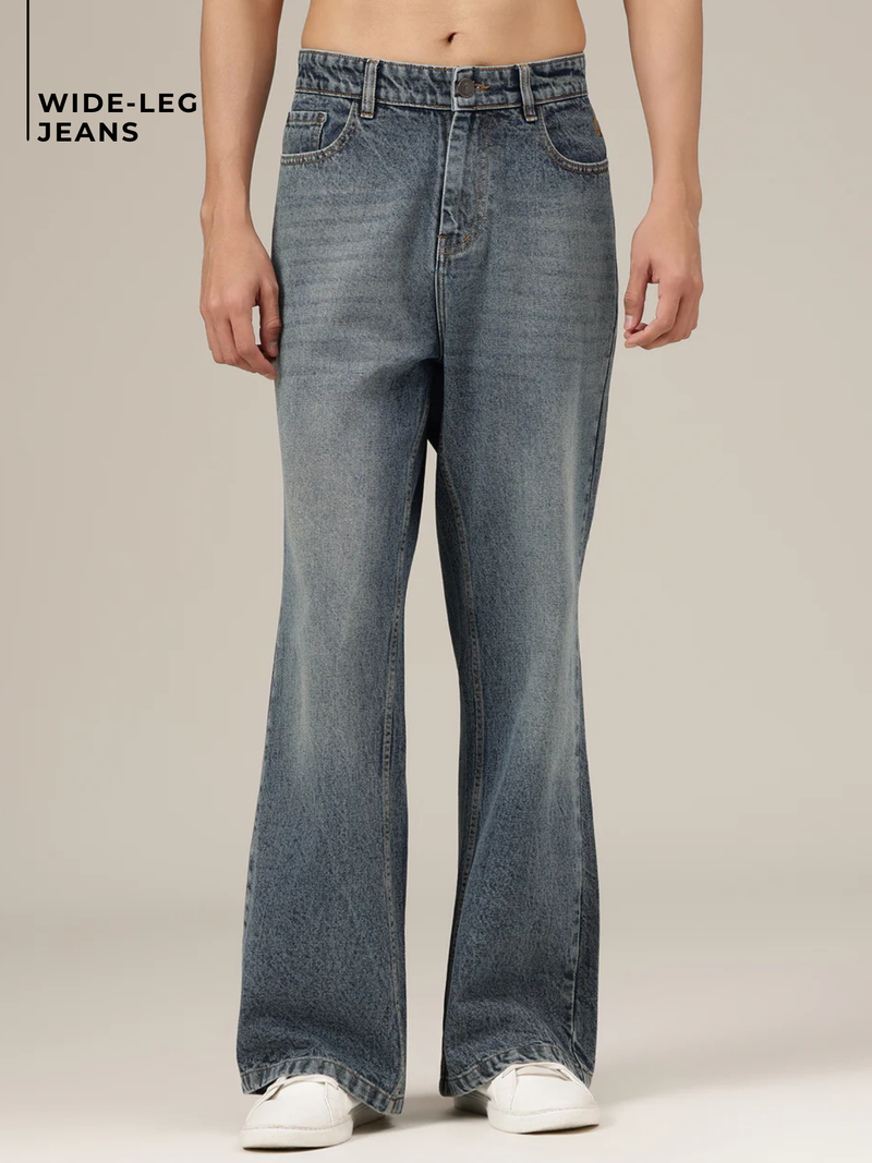 Heritage Wide Leg Jeans