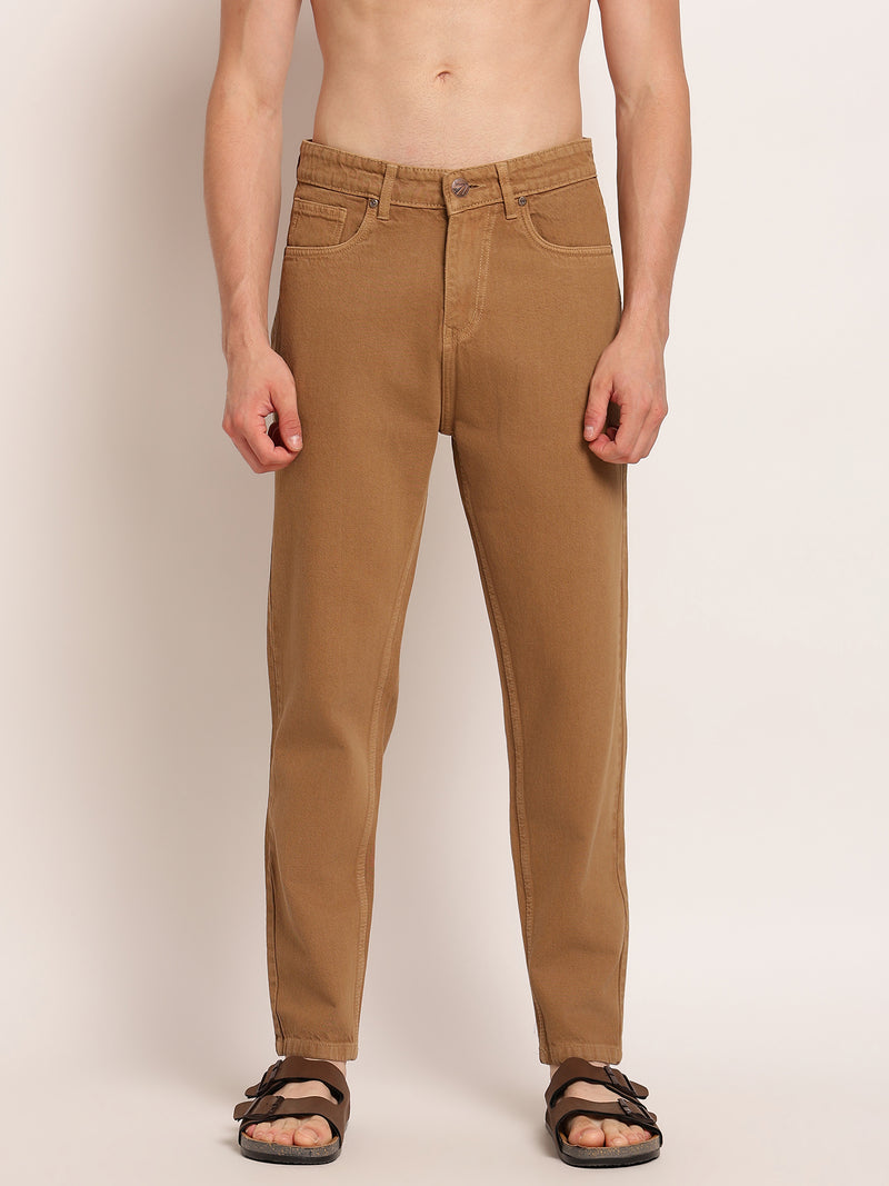 Men Clean Look Mom Fit Jeans