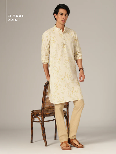 Floral Printed Kurta