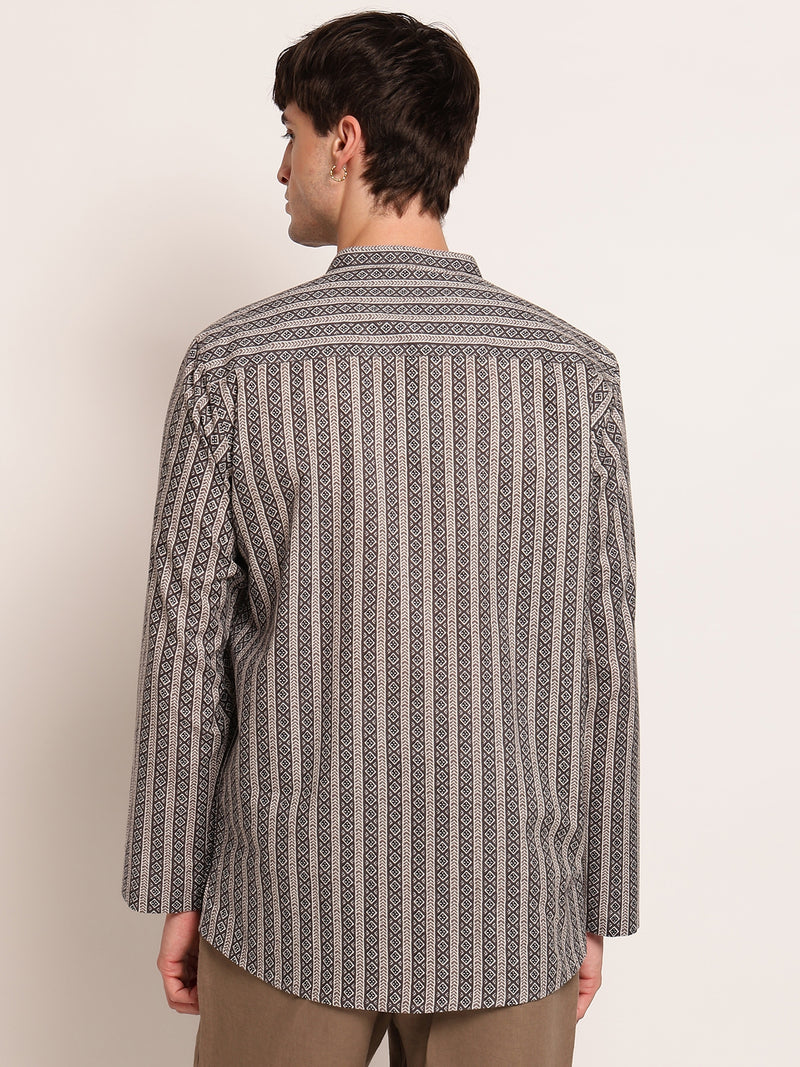 Classic Ethnic Print Kurta