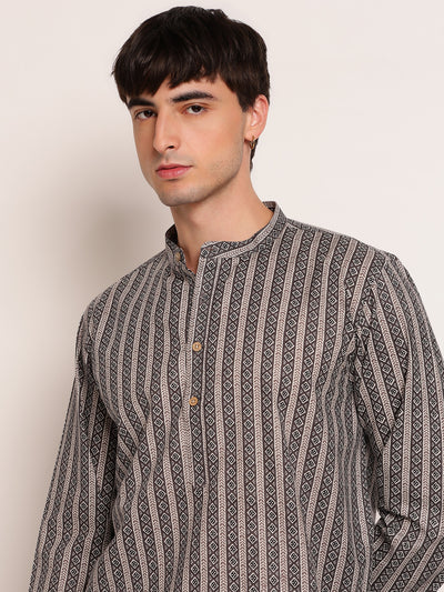 Classic Ethnic Print Kurta