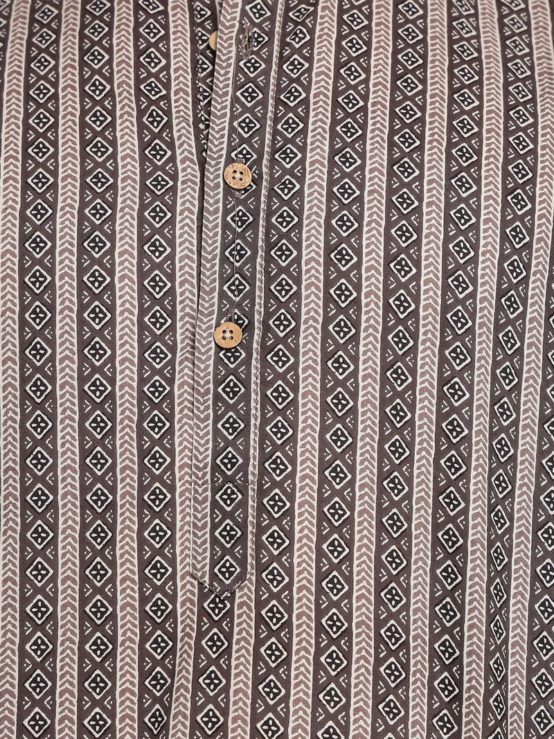 Classic Ethnic Print Kurta